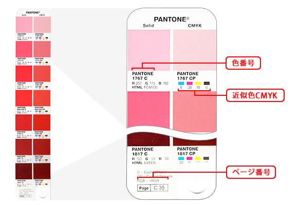 PANTONE カラーブリッジ/コート紙 （4色とスポットカラー）色見本帳