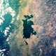 宇宙から見た地球（NASA提供）