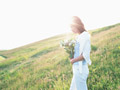 草原の女性