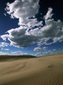 砂漠と雲