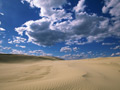 砂漠と雲