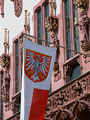 フランクフルト旧市庁舎の旗