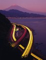 富士山と高速道路