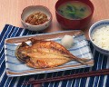 アジの焼魚定食