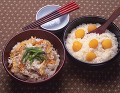 かやくご飯と栗ご飯