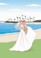南国での結婚式