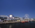 名古屋港水族館と観覧車