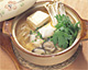 牡蠣と豆腐の味噌鍋