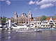 アムステルダムの運河と中央駅