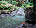 鳴子温泉の露天風呂（宮崎県）