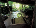 東鳴子温泉の露天風呂（宮崎県）