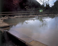 上諏訪温泉の露天風呂（長野県）