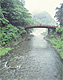 神橋と大谷川（栃木県日光市）