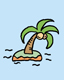 夏 ヤシの島
