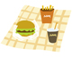 ハンバーガーセット