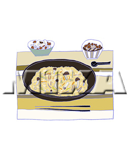 �H�A�L�m�R�����A�G�߂̐H�ו�