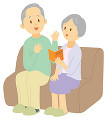 年金について相談する老夫婦
