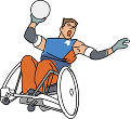 障害者スポーツ ウィルチェアーラグビー