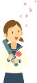 卒業証書を持つ中学生女子