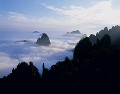 黄山　清涼台の雲海