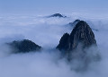黄山　清涼台の雲海