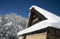 岐阜県　白川村　白川郷合掌造り集落　冬