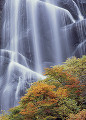 安の滝、瀑布と紅葉