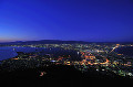 函館山から見る市街地の夜景