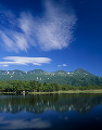 知床連山と一湖