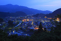 大鰐温泉郷の夜景