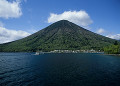 中禅寺湖と男体山