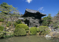 聖天院 山門と庭園