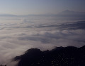 破風山山頂 雲海