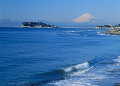 江の島と富士山