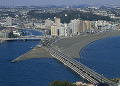 江の島大橋と江の島弁天橋