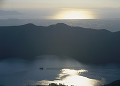 芦ノ湖と駿河湾