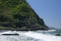 垂水の滝と日本海