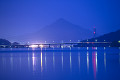 青戸の大橋と青葉山の夜景