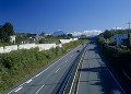 中央自動車道と富士山