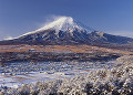 高座山より富士山と町並み