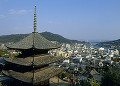尾道市街と天寧寺海雲塔