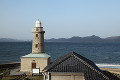 男木島灯台と海