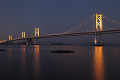 瀬戸大橋の夜景