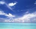 モルジブ 海と空