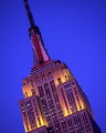 ニューヨーク 夕景 高層ビル エンパイアステートビル