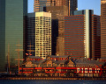 ニューヨーク 海 帆船 港 高層ビル