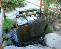 ００２：熊本県　静物　和のイメージ　手水場　手水鉢　つくばい　ひし