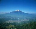 ０３９：静岡県　富士山　青空　樹海