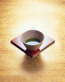 ００９：茶　抹茶　湯のみ　花　盆　茶碗