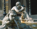 ０２８：イタリア  ローマ  ナボーナ広場 ネプチューンの噴水